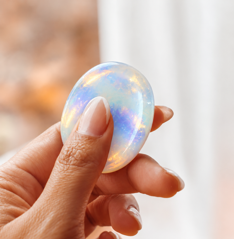 Opalite Worry Stone
