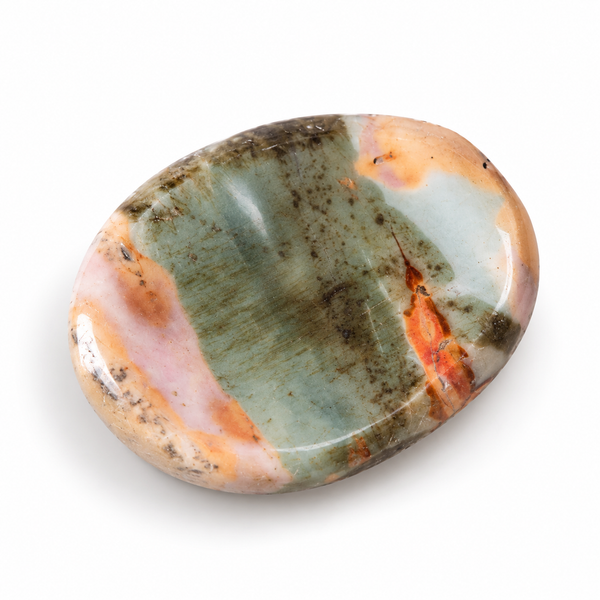 Polychrome (Desert Magic) Jasper Worry Stone