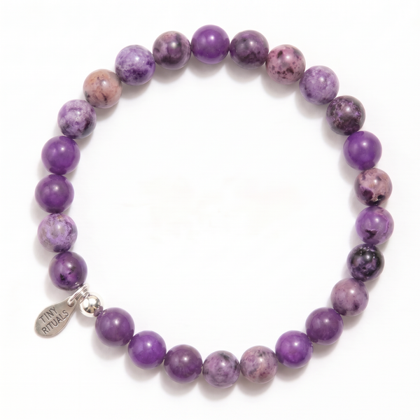 Phosphosiderite Energy Bracelet - 6mm