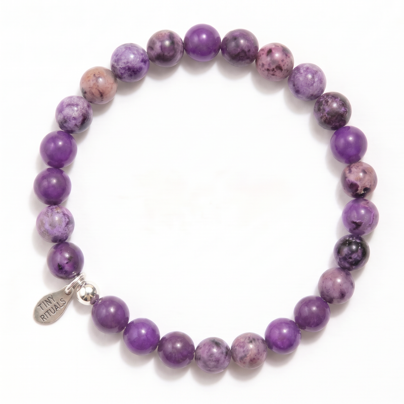 Phosphosiderite Energy Bracelet - 6mm