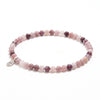 Purple Berry Quartzite Energy Bracelet