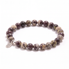 Purple Flower Jasper Energy Bracelet - 6mm
