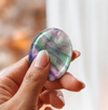 Rainbow Fluorite Worry Stone
