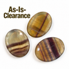 Rainbow Fluorite Worry Stone - As-Is-Clearance