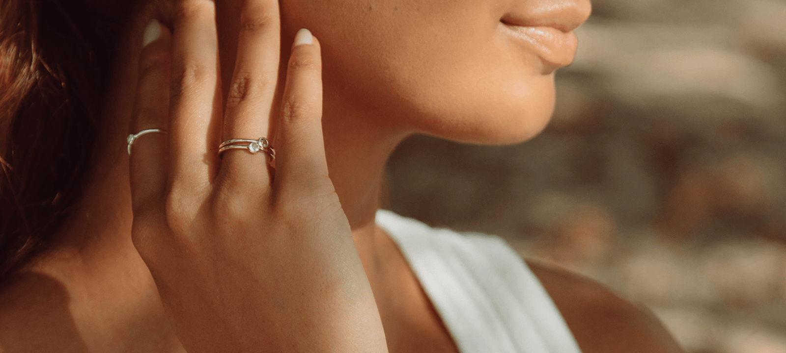 Crystal Healing Rings