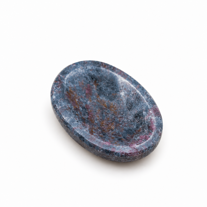 Ruby-Kyanite Worry Stone