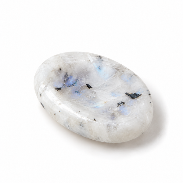 Rainbow Moonstone Worry Stone