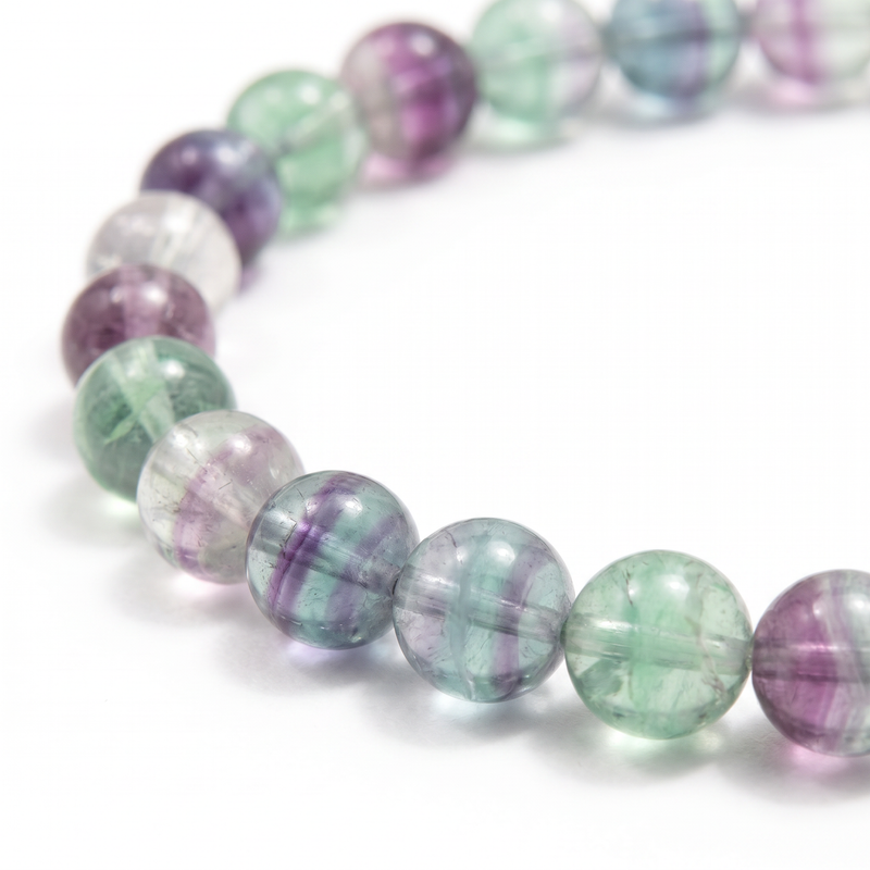 Rainbow Fluorite Energy Bracelet