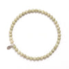 Rare Matcha Alashan Agate Energy Bracelet