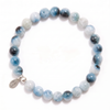 Rare Blue Ice Glacierite Energy Bracelet 6mm