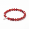 Red Carnelian Energy Bracelet - 6mm