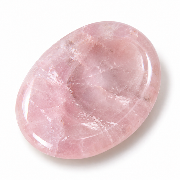 Rose Quartz Worry Stone