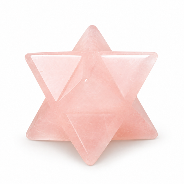 Rose Quartz Merkaba