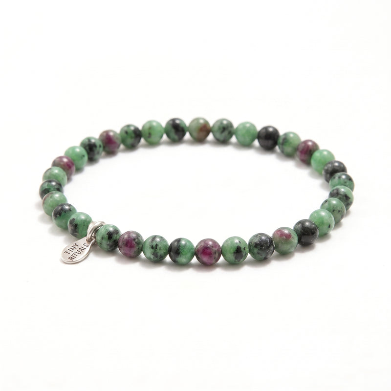 Ruby Zoisite Energy Bracelet