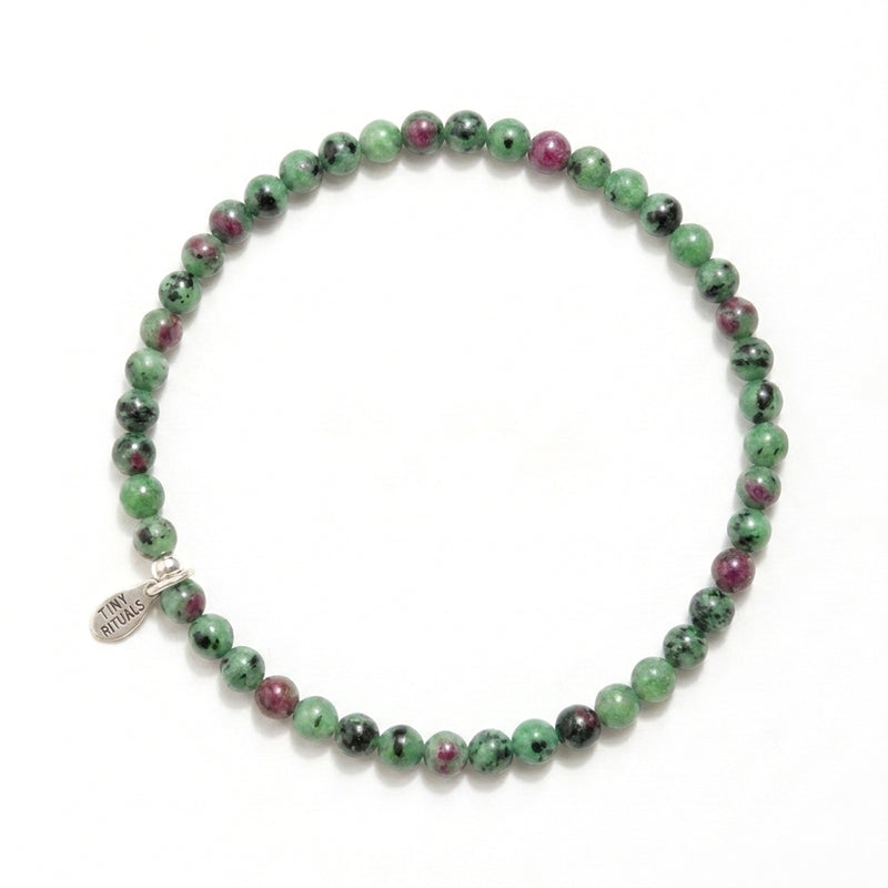Ruby Zoisite Energy Bracelet