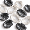 Silver Obsidian Worry Stone