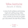 Yellow Aventurine Sphere with Tripod