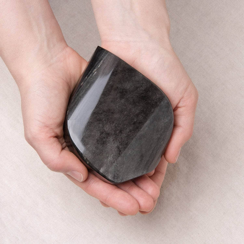 Silver Obsidian Freeform Crystal