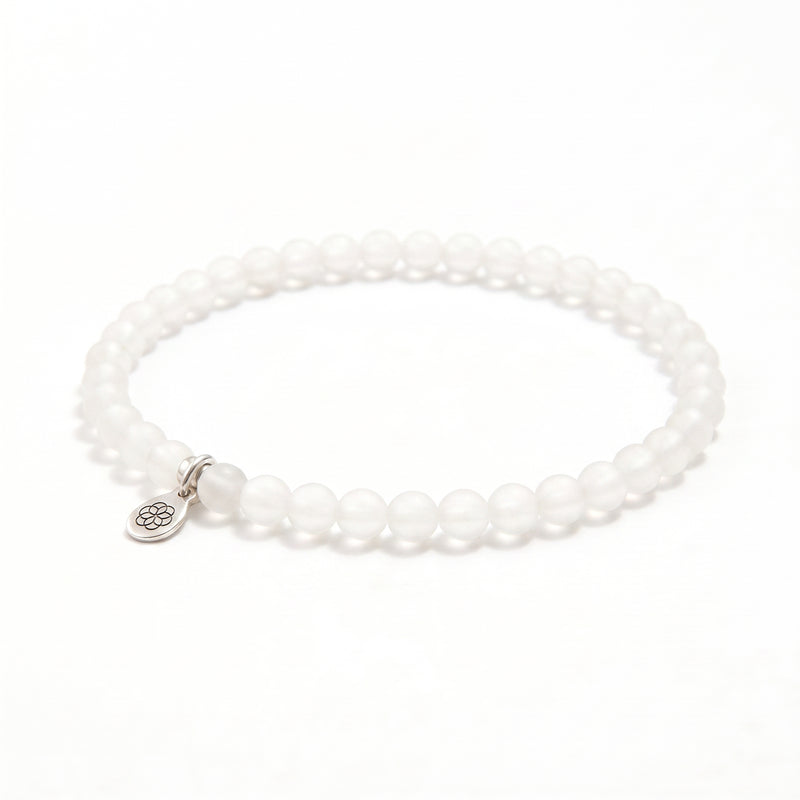 Snow Quartz Energy Bracelet
