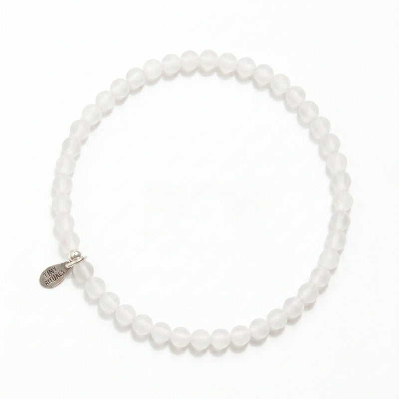 Snow Quartz Energy Bracelet