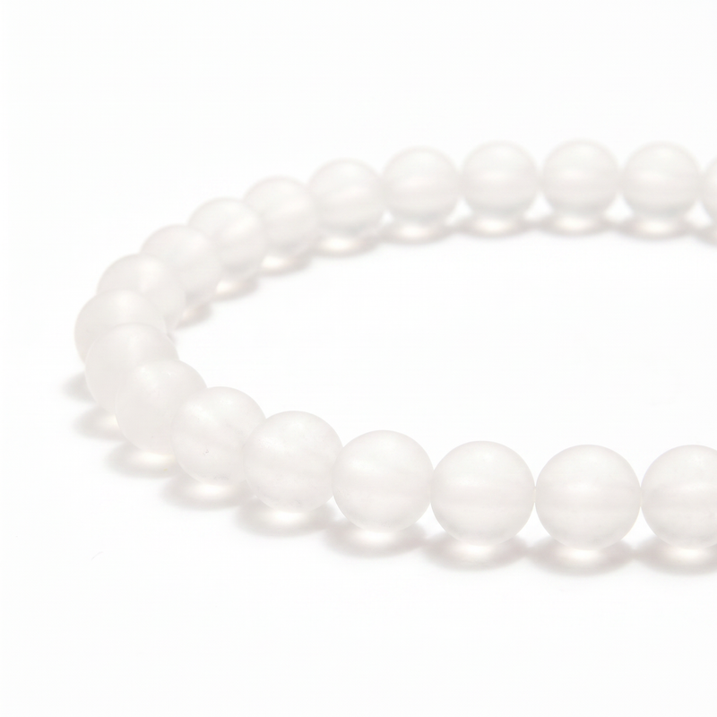 Snow Quartz Energy Bracelet