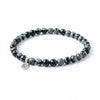 Snowflake Obsidian Energy Bracelet
