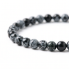 Snowflake Obsidian Energy Bracelet