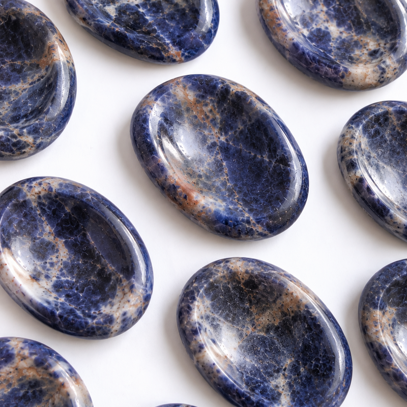 Sodalite Worry Stone