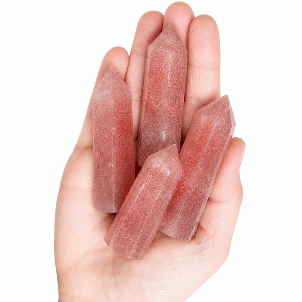 Strawberry Quartz Point