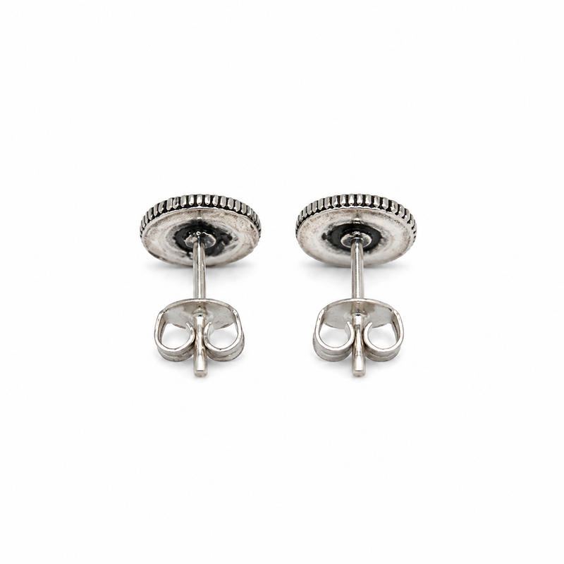 Copper/Sterling Silver Keepsake Stud Earrings