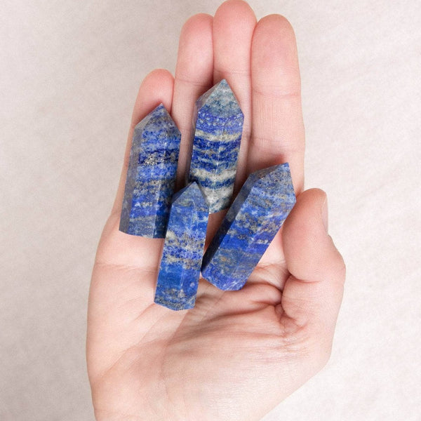 Lapis Lazuli Crystal Point - AAA Premium Quality