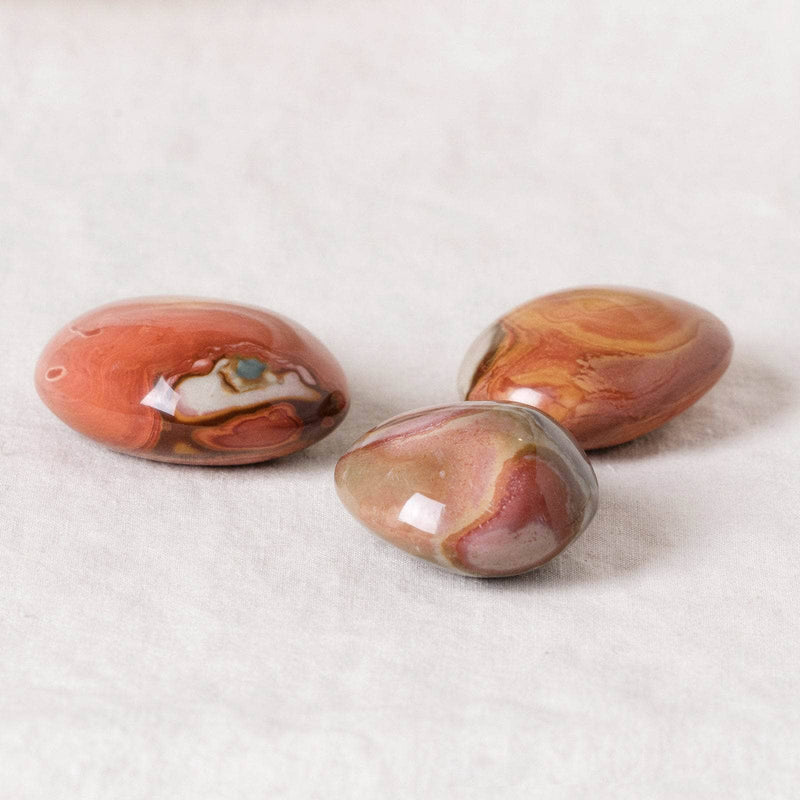 Polychrome (Desert Magic) Jasper Palm Stone - AAA Premium Quality