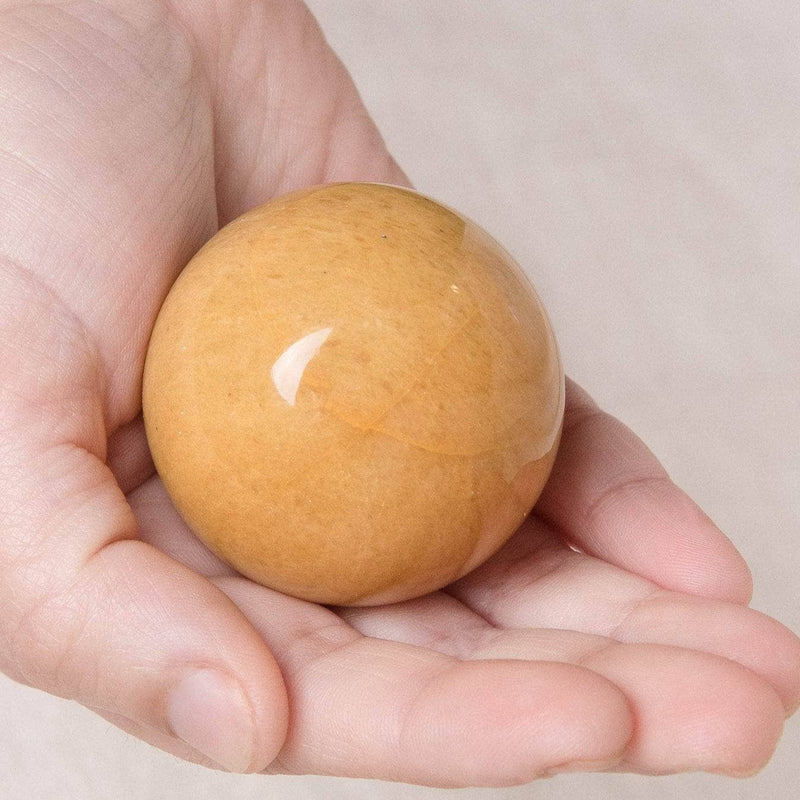 Yellow Aventurine Sphere with Tripod