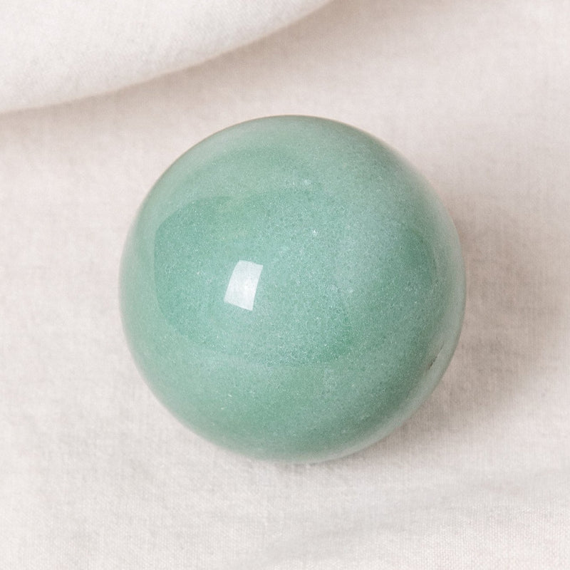 Green Aventurine Sphere with Tripod - AAA Premium Quality