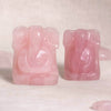 Rose Quartz Ganesh