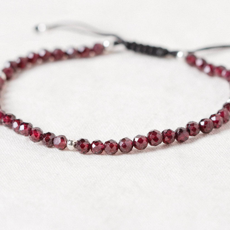 Garnet Energy Anklet