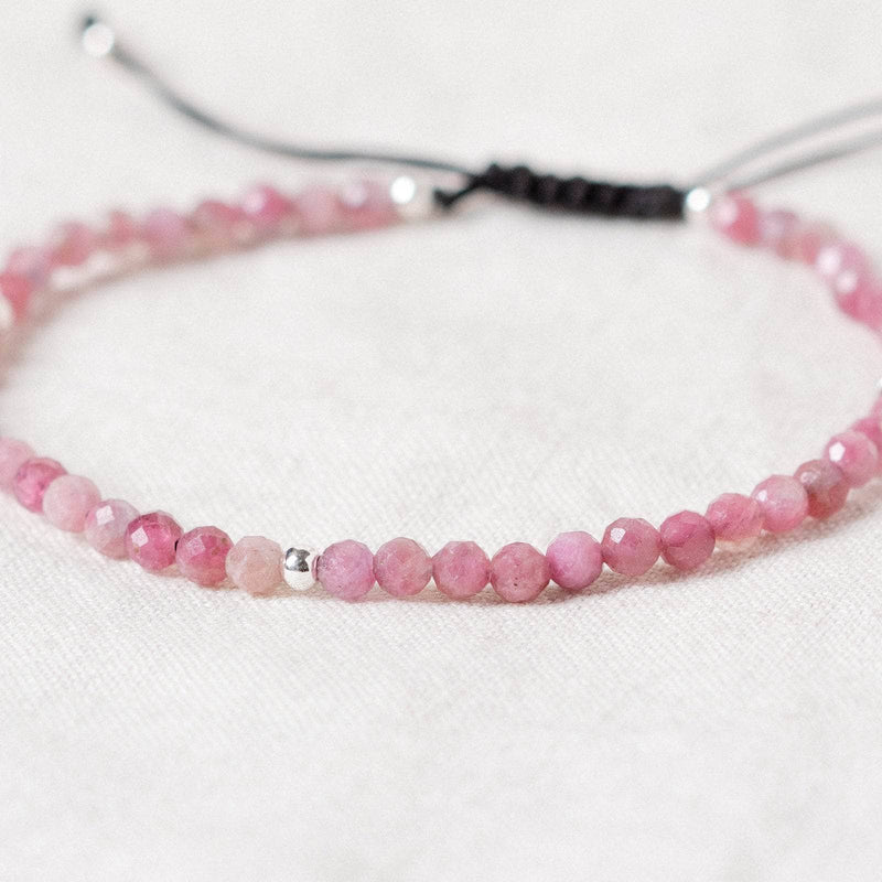 Pink Tourmaline Energy Anklet - AAA Premium Quality