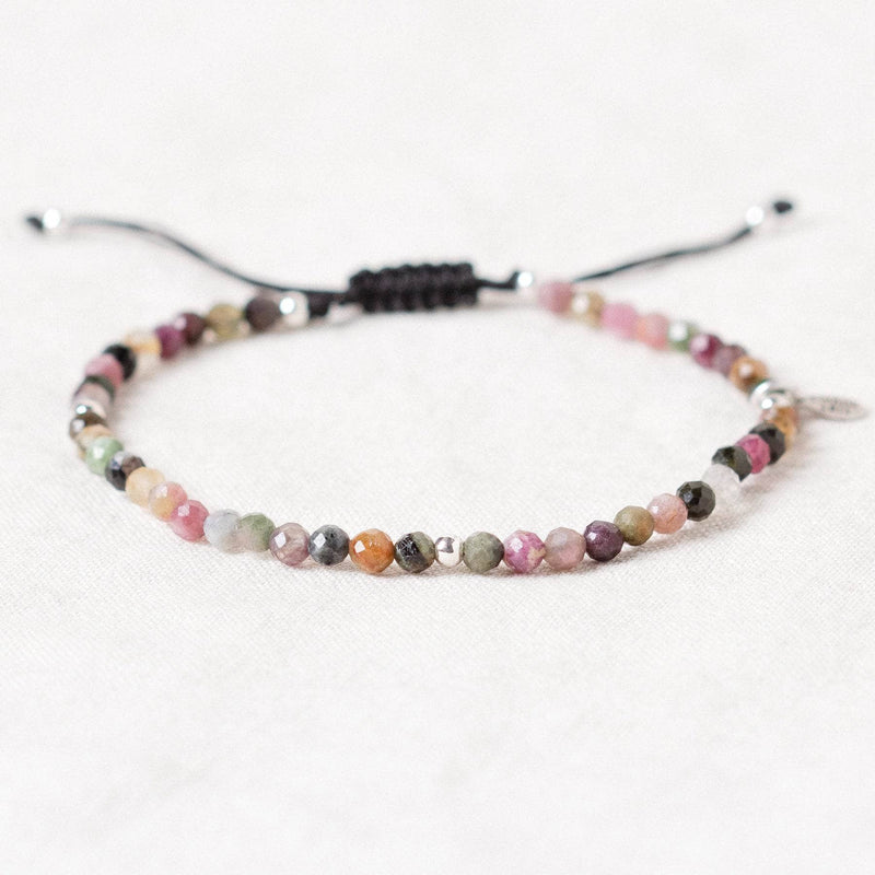 Rainbow Tourmaline Energy Anklet