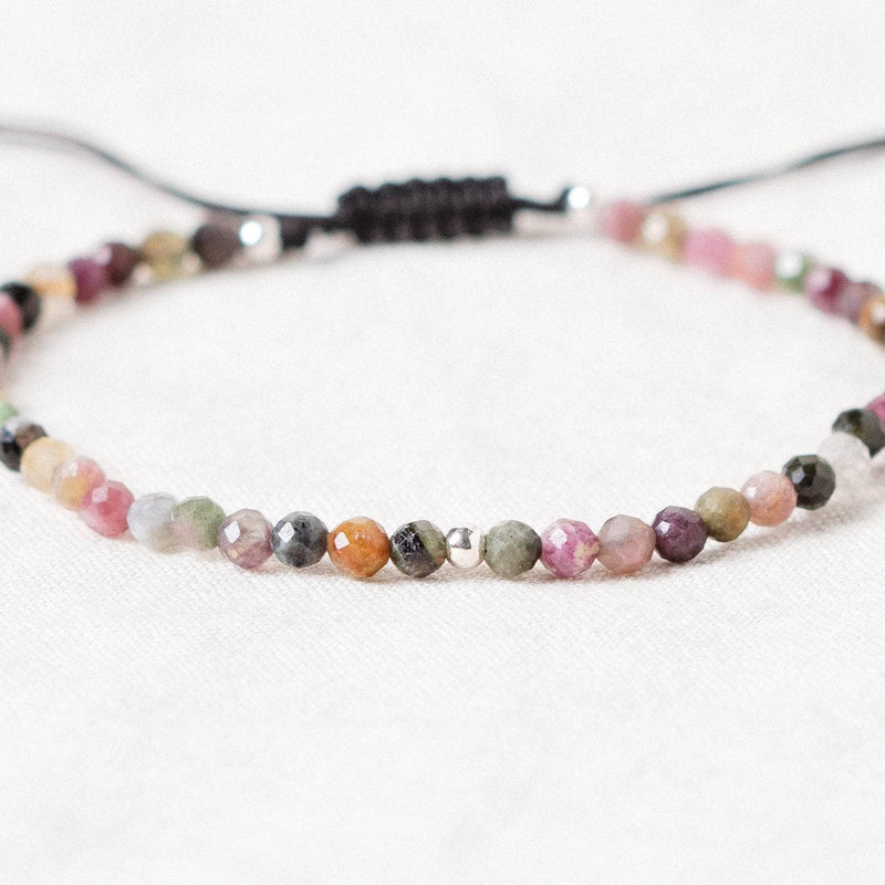 Rainbow Tourmaline Energy Anklet