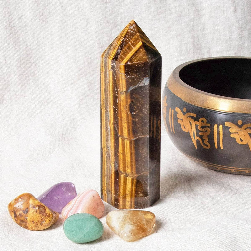 Tiger Eye Obelisk