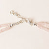 Raw Amethyst Beaded Rose Quartz Necklace - Limited Edition