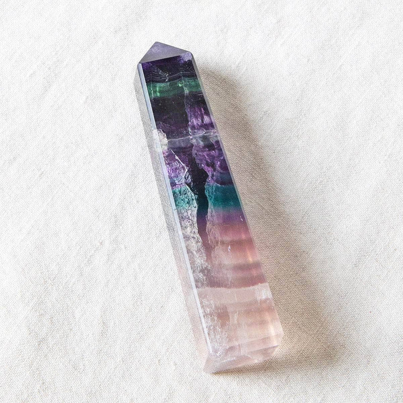 Rainbow Fluorite Tower