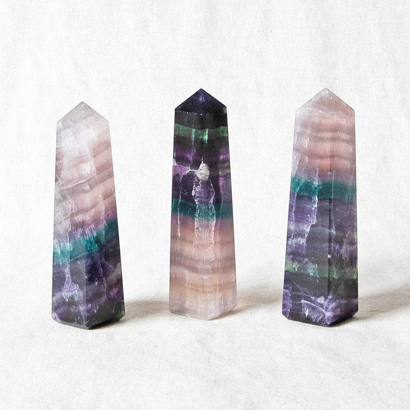 Rainbow Fluorite Tower