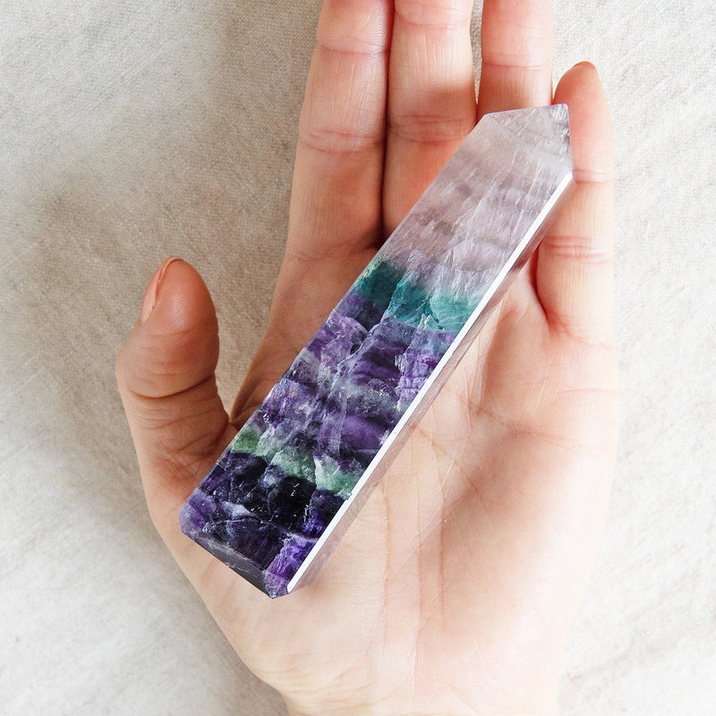 Rainbow Fluorite Tower