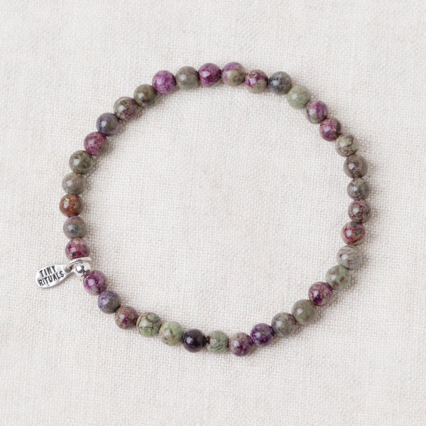 Sugilite (Atlantisite Stichtite) Energy Bracelet