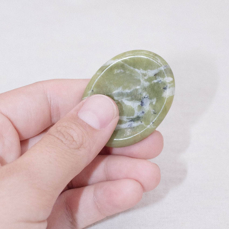 Nephrite Jade Worry Stone