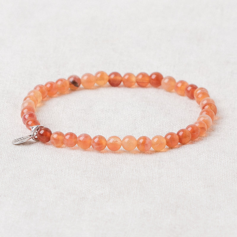 Natural Fire Agate Energy Bracelet