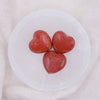 Red Jasper Mini Heart Set