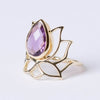 Amethyst/Gold swatch