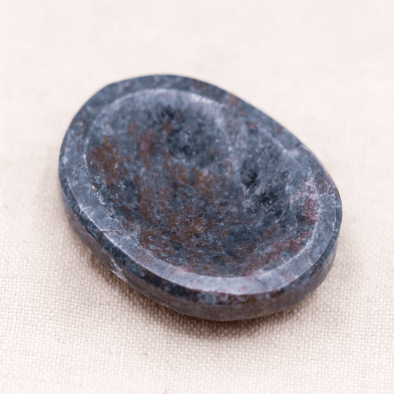 Ruby-Kyanite Worry Stone